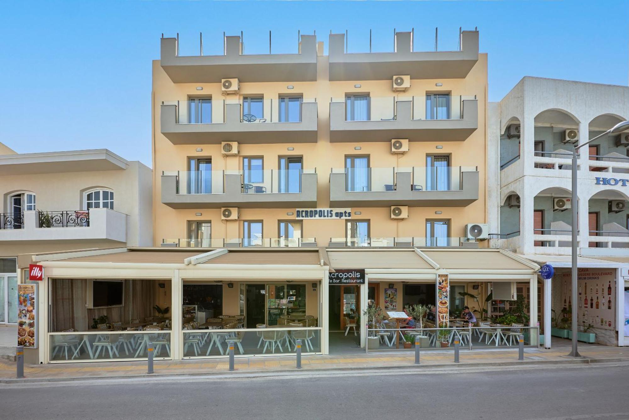 Acropolis Apartments Херсонисос Екстериор снимка